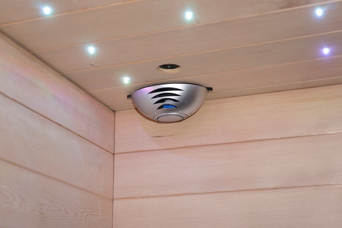 IR infrardeča Savna Full Spectrum + karbonski nano grelci - kotna - 150 x 150 x 200 cm - Image 14